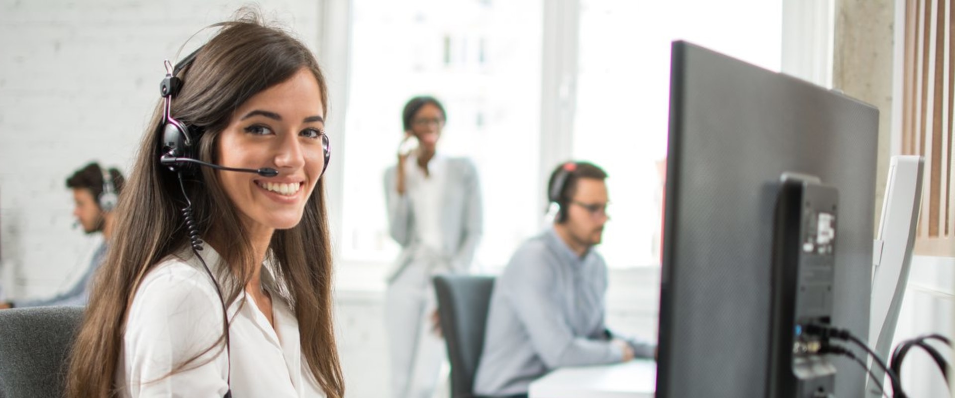 What do you do in a call centre?
