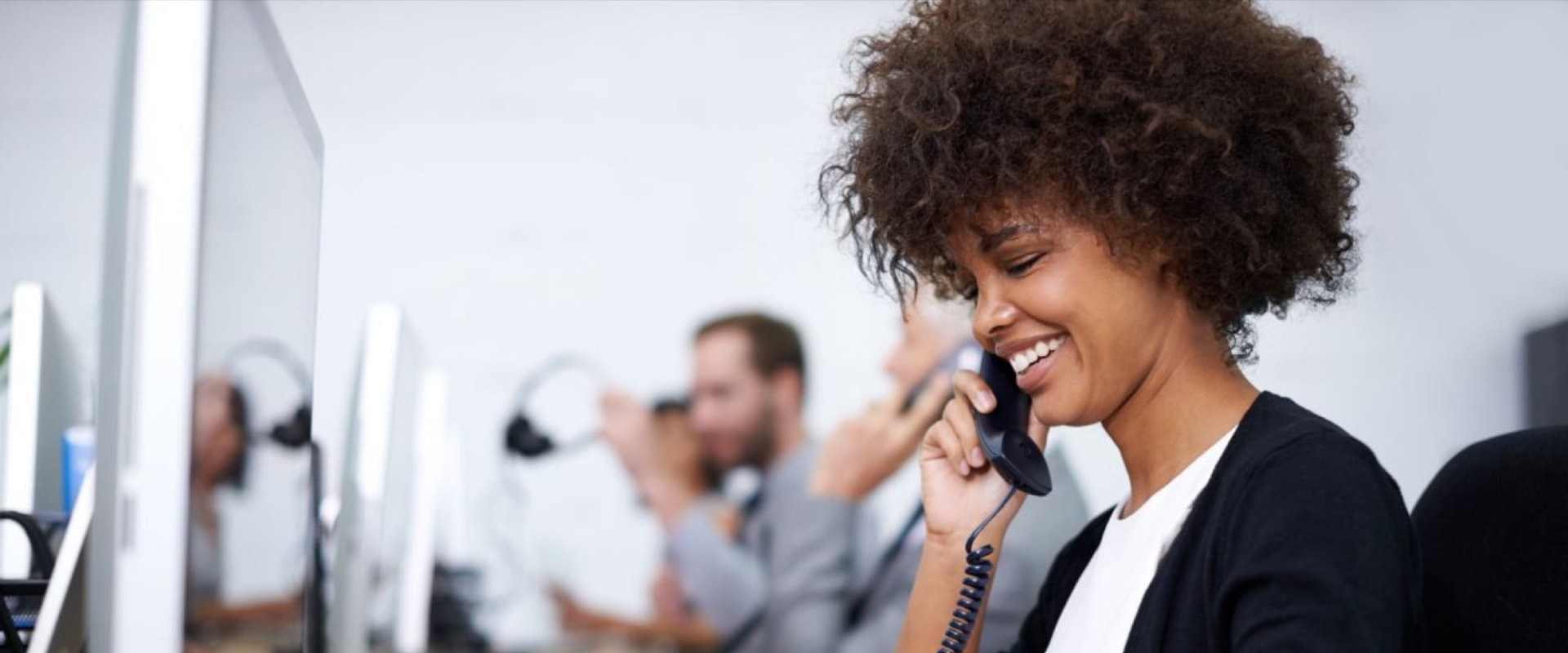 What is the goal of a call center?