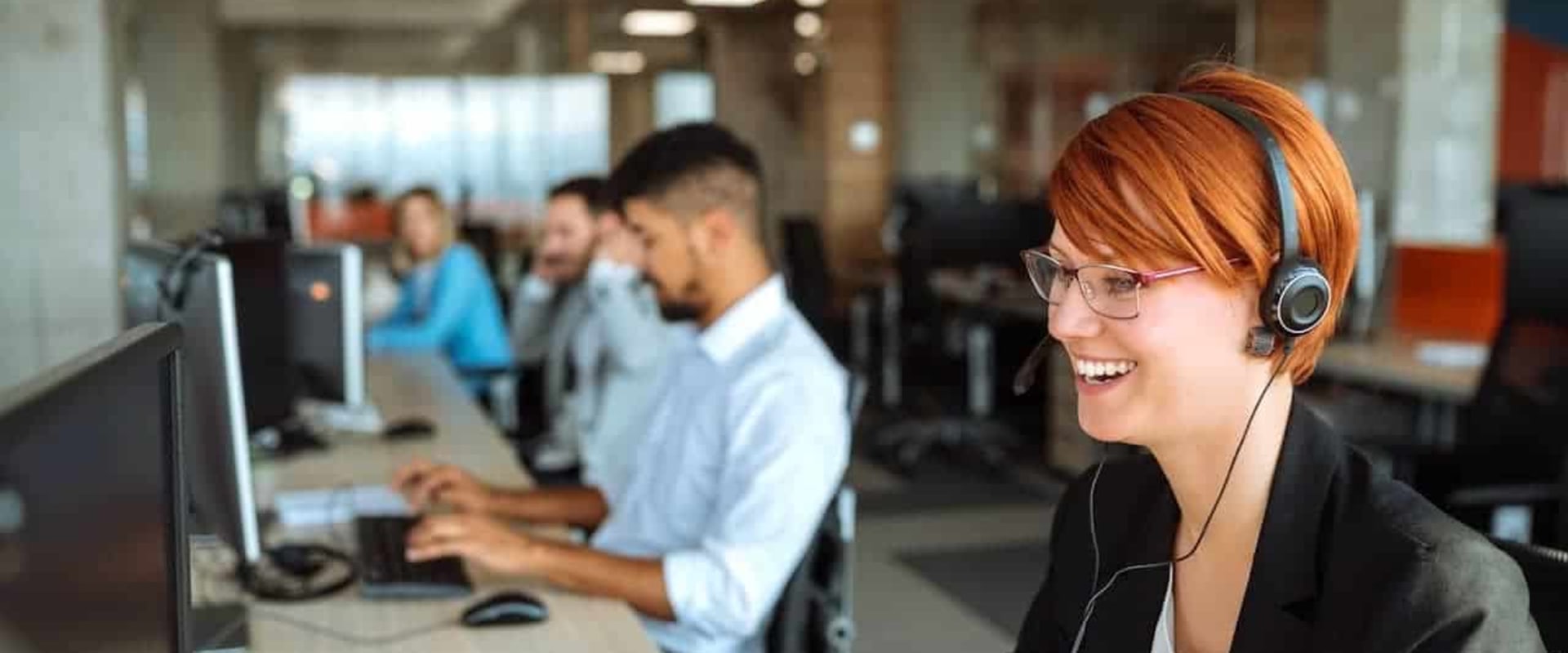 What type of job is a call center agent?
