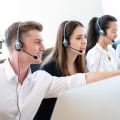 Who is the call centre employee?