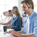 What are service levels in a call center?
