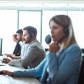 What do you call a person who works at a call center?