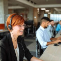 What type of job is a call center agent?