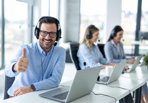 What type of business is a call center job?