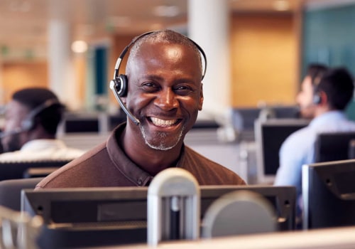 What does a call center employee do?