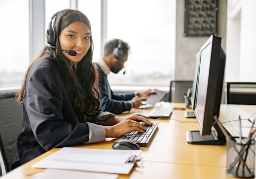 What does a call center job consist of?