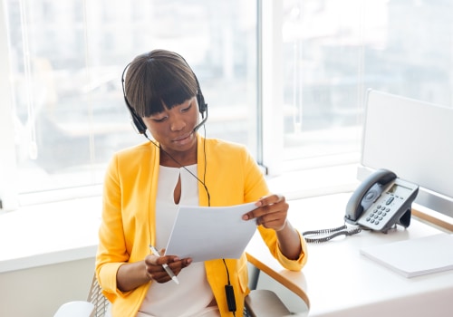 What type of job is a call center?