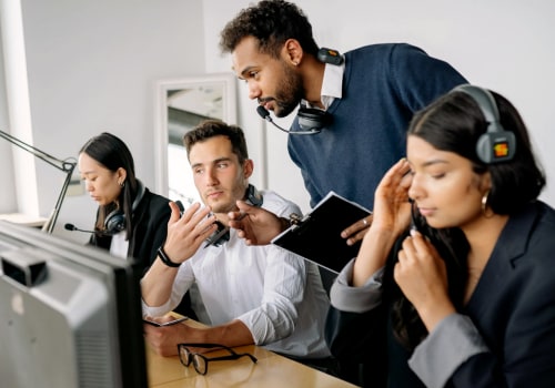 What is the highest position in a call center?