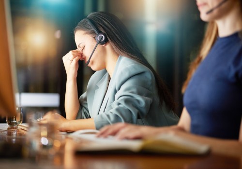 How to deal with anxiety working in a call center?