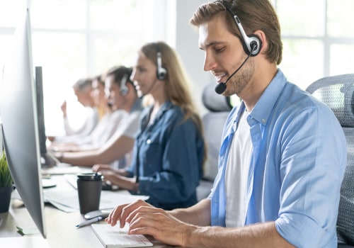 What are service levels in a call center?