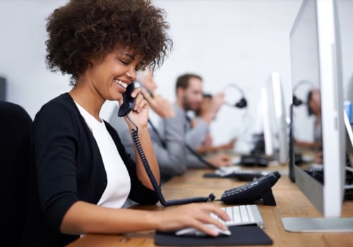 What is the goal of a call center?