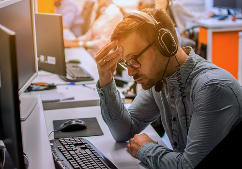 Is working in a call center difficult?