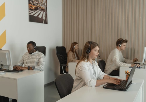 What is the job responsibility of a call center?